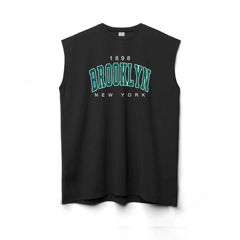 Gym Fitness Running Sport Tank Tops Summer Mesh Breathable T-shirts Mens