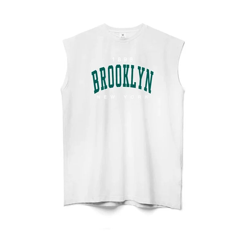 Gym Fitness Running Sport Tank Tops Summer Mesh Breathable T-shirts Mens